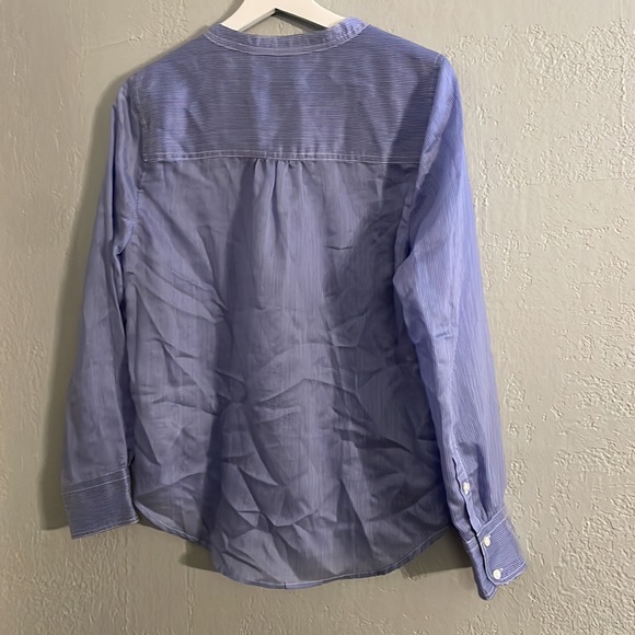 NWT J.Crew Classic popover shirt in Stripe - Picture 10 of 11